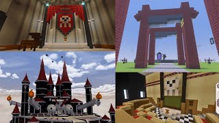 【Minecraft】制作中のマップを散策 souleater Shibusen