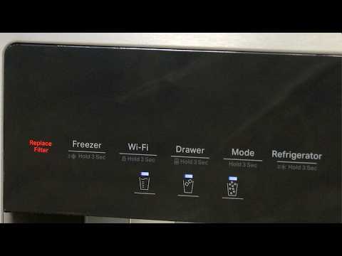 Whirlpool Nugget Ice Refrigerator - Reset Water Filter Status