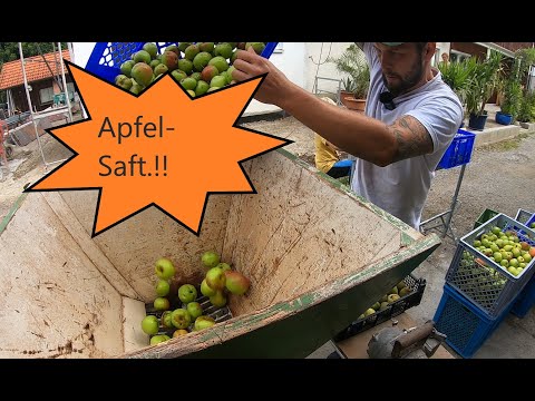 Apfelsaft Pressen!!
