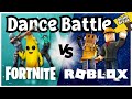 Dance Battle: Fortnite VS Roblox | Brain Break | Just Dance | PE warmup | GoNoodle inspired