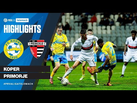 Koper 2-1 Primorje | 20. krog 2025/26 #PrvaLigaTelemach