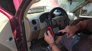 How to troubleshoot a F150 ignition Coil on 4.6 L with minimal tools.
