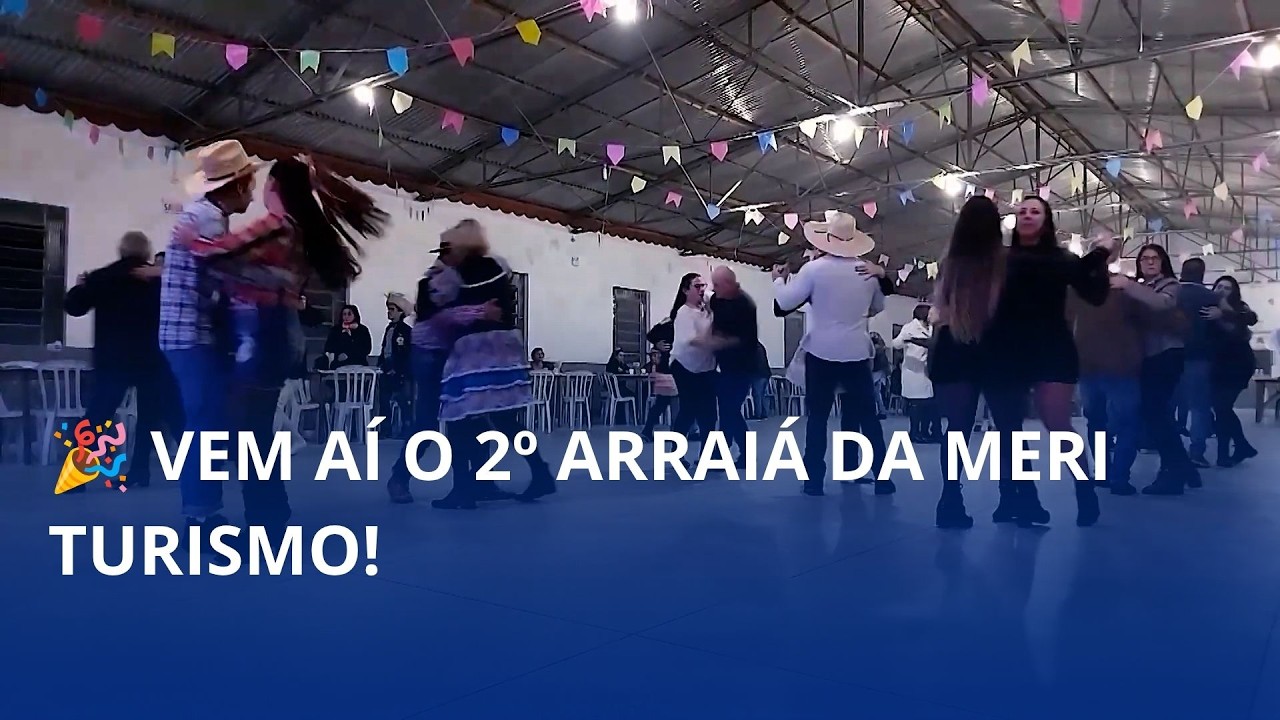 🎉 Vem aí o 2º Arraiá da Meri Turismo!