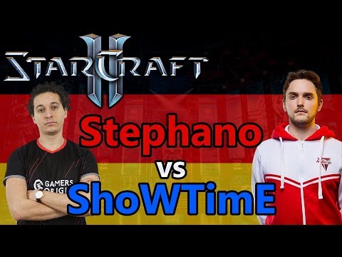 ALLES IN DEUTSCH, RUNDE 2 | Stephano (Z) vs ShoWTimE (P) | Starcraft 2: Kommentiert!
