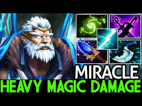 MIRACLE [Zeus] Heavy Magic Damage Just Spam Skills and Win Dota 2