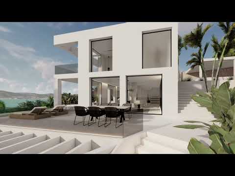 Contemporary Beach Villa in Punta Chullera, Manilva, Spain.