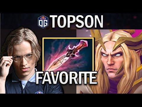 OG.TOPSON INVOKER WITH WITCH BLADE - DOTA 2 7.29 GAMEPLAY