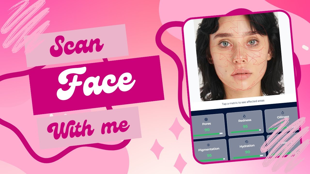ScanSkinAI Cosmetic Facial Scan | AI Selfie Skin Analysis #Skincare #AISkinAnalysis