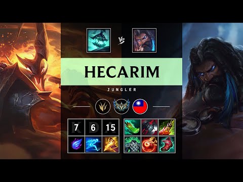 Hecarim Jungle vs Udyr - TW Challenger Patch 25.17