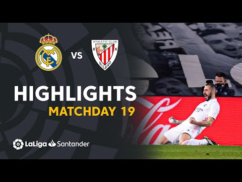 Highlights Real Madrid vs Athletic Club (3-1)