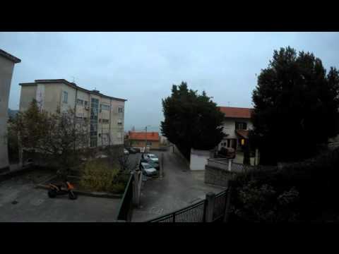 Cloudy sunset TimeLapse in Muggia Italy with GoPro Hero 4.