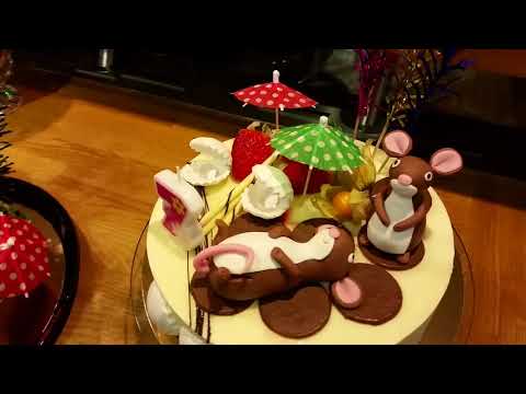 Ratatouille & My Little Pony & Dragon Birthday Cake 2015