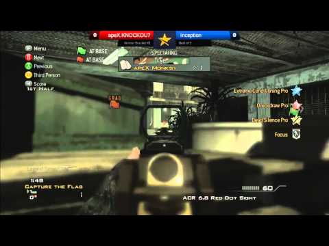 EGL7 apeX Monksy 23-9 vs Inception - Bootleg CTF 4 -0 Map 1