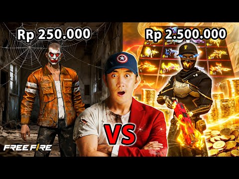 AKUN EPEP Rp. 250.000,00 VS Rp. 2.500.000,00 SEKEREN INI!