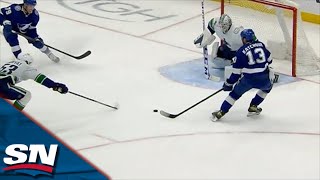 Boris Katchouk Scores Off Give-And-Go From Ross Colton On 2-On-0 by Sportsnet Canada