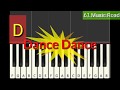 Zooby Zooby (Dance Dance)Keyboard Tutorial