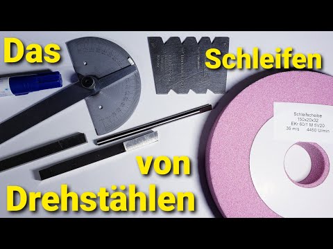 Werkstattvideo - Das Schleifen von Drehstählen