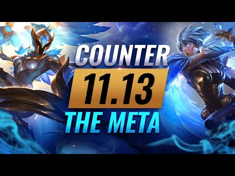 COUNTER THE META: How To DESTROY OP Champs for EVERY Role - League of Legends Patch 11.13