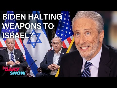 Biden Halts Weapons to Israel & Trump Trial Coverage Hits New Lows | The Daily Show