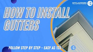 How to install a roof gutter – Quad guttering made easy