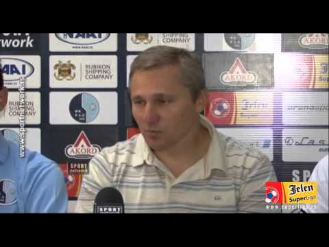JSL 2014/15: 10.05.2015 27.Kolo: Konferencija za novinare nakon meča Rad - Jagodina
