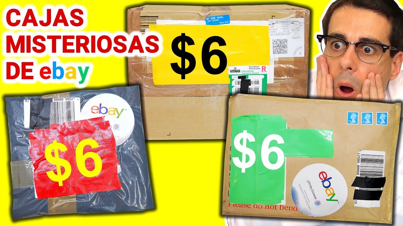 Abriendo 3 Cajas Misteriosas de $6 de Ebay | Caja Sorpresa