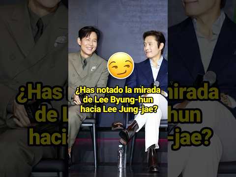 ¿Has notado la mirada de Lee Byung-hun hacia Lee Jung-jae? #celebrity #LeeByunghun #LeeJungja