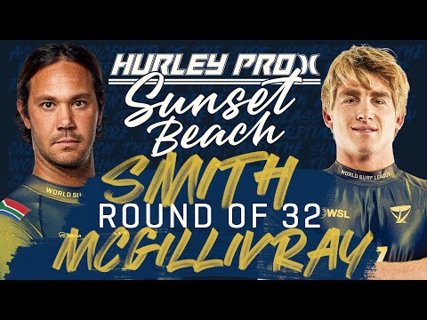 Jordy Smith vs Matthew Mcgillivray | Hurley Pro Sunset Beach 2023 - Round of 32 Heat Replay