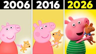 A EVOLUÇÃO COMPLETA Que Você Não Conhecia da PEPPA PIG! (2006-2026)