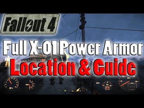 Fallout 4 | Full Set Of The X-01 Power Armor | Location And Guide