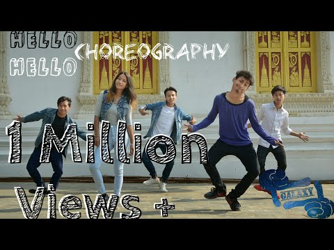 Galaxy cr3w | Hello Hello choreography | Bhim bista seerish | Ya20 production | Nepal