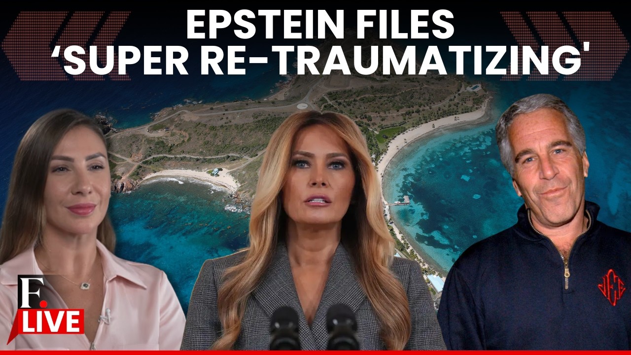 LIVE: Epstein Survivor Marina Lacerda's Explosive Statement on Firstpost |"I Had to Change My Name"