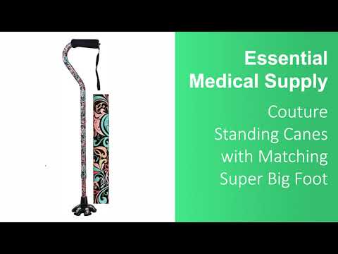 Essential Couture Canes with Matching Big Foot Cane Tip