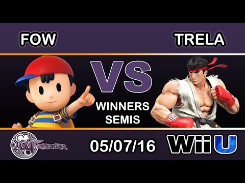 2GGT: Pink Fresh Saga - FOW (Ness) Vs. Trela (Ryu) Winners Semis - Smash Wii U
