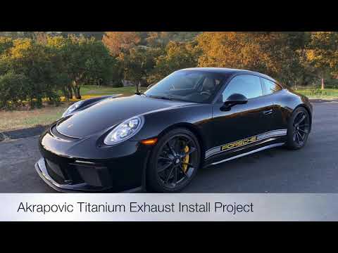 GT3 Touring Full Akrapovic Install