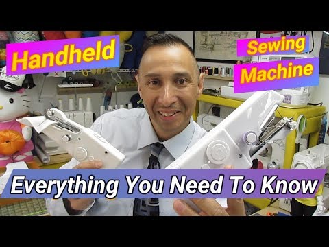 Handheld Sewing Machine, Portable Cordless Sewing, Mini Sewing Machine