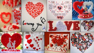 Valentine Special!! Love Gift Ideas || DiY || 10 Valentine's Day Heart  Decor #PaperCraft