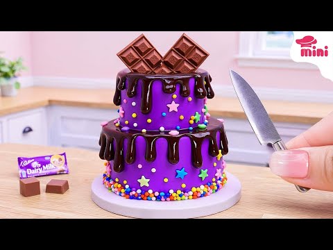 [💕Mini Cake 💕] Best Ever 2-tier Dairy Milk Cake | Mini Bakery