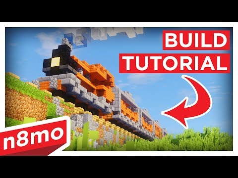 n8mo - Minecraft | How to Build a Train / Steam Engine [PC/XBOX/PE]