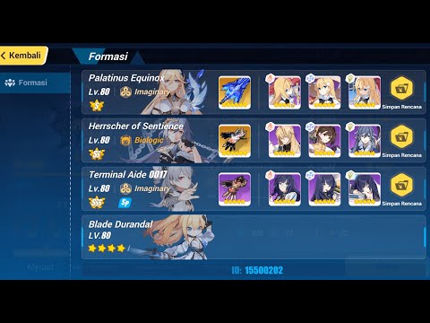 HI3 SEA - [Nirvana Exalted Abyss] Otto Apocalypse (D486) 702 Pts - PE(S0), HS(SS0), TA + Dudu*4