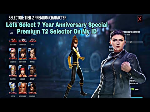 Lets Select 7 Year Anniversary Special Premium T2 Selector On My ID - Marvel Future Fight