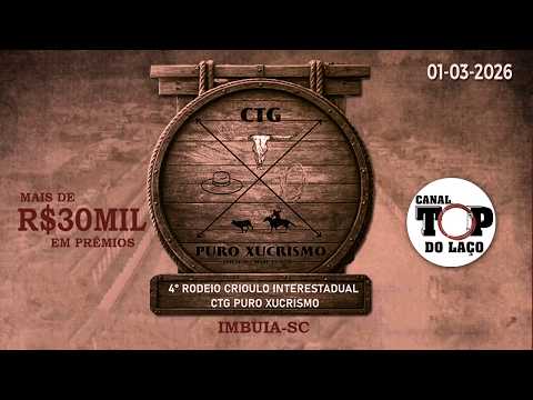 🐴4º RODEIO CRIOULO CTG PURO XUCRISMO - IMBUIA - SC🐴