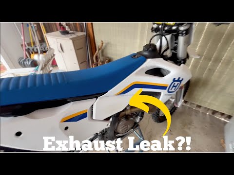 Husqvarna/ KTM/ Gas Gas 350 Exhaust Leak Fix | Stop Backfiring on Deceleration