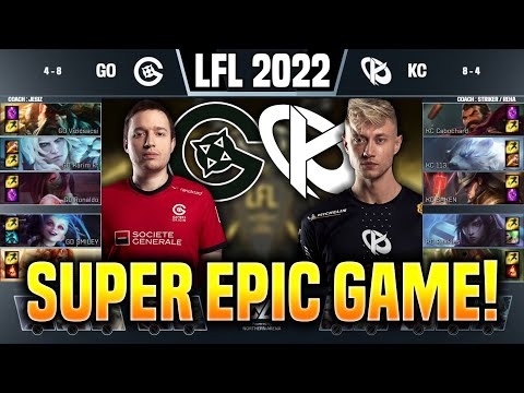 SUPER EPIC GAME! - KC vs GO LFL 2022 KARMINE CORP vs GAMERSORIGIN LFL 2022