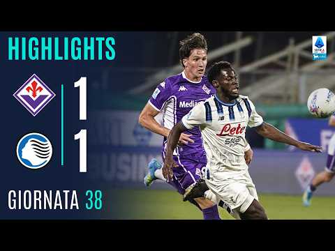 Video highlights della Fiorentina vs Atalanta (1 a 1) - Giornata 38 - Fantacalcio e fantamedie