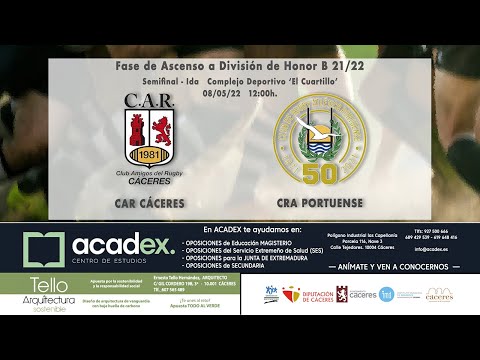 Fase de Ascenso a DHB 21/22. Semifinales, ida: CAR Cáceres - CRA Portuense