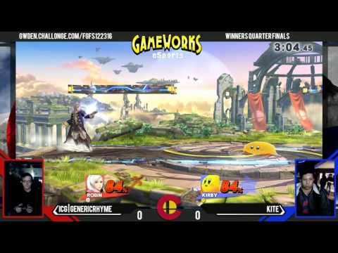 ICG | GenericRhyme (Robin) Vs. Kite (Kirby) - WQF