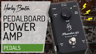 Video thumbnail for Harley Benton - Thunder 99 - Stereo - Poweramp - pedal - by Harley Benton