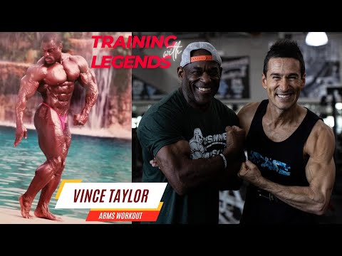 Training with Legends || VINCE TAYLOR || Arms