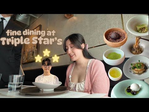 reviewing Triple Star’s fine dining restaurant: Trid! 🍽️  (culinary class wars)